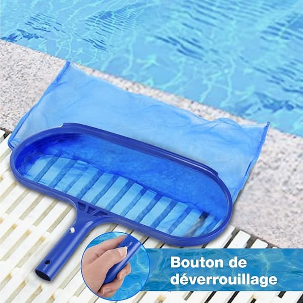 Surface Landing Nets Heavy Duty Deep-Bag Pool Leaf Rake Net, Suurikokoinen pohjaverkko uima-altaallesi