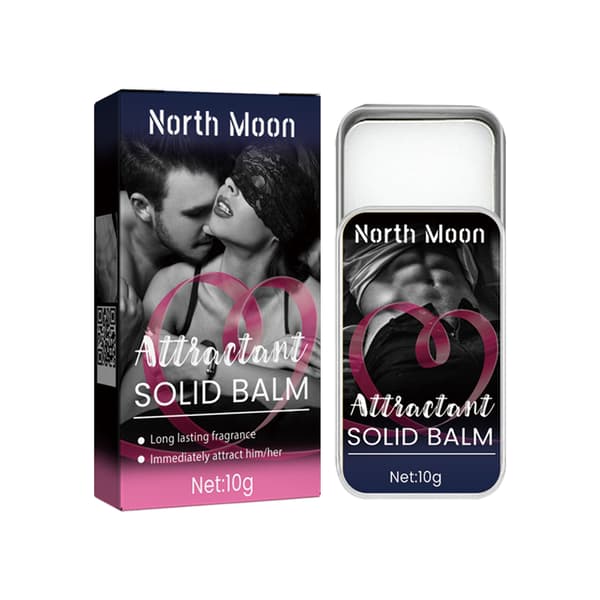 NY Herr 10g/ask Solid Parfymbalsam Män Kvinnor Hjärtkross Attraktion Bärbar Långvarig Fräsch Solid Cologne