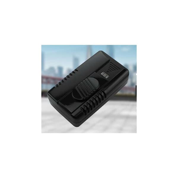 Fotdimmer med skyvebryter 150W 230V Svart Cisea
