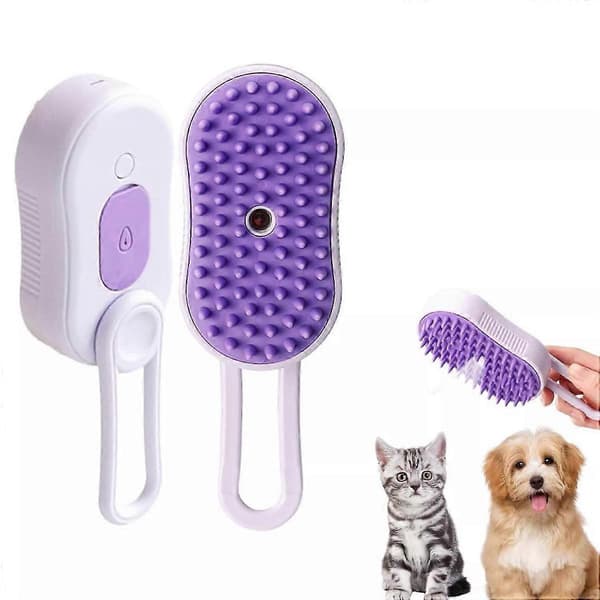 Celery Pet Spritz Defur Comb, Puffease Spritz Defur Grooming Comb för katt och hund