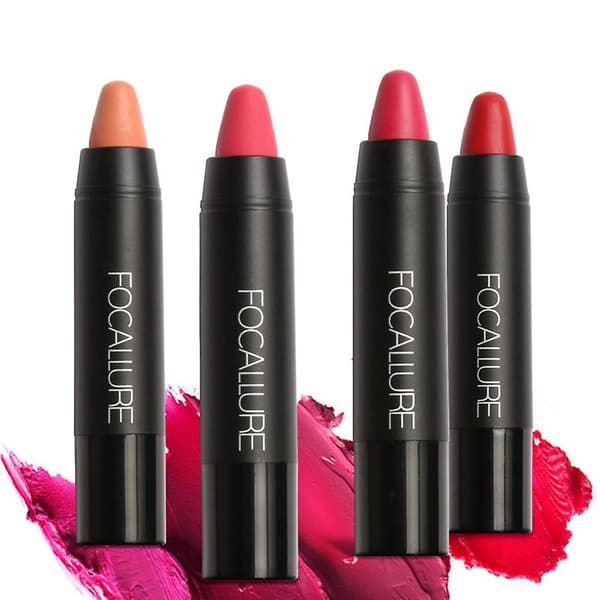 Focallure 2 stk. holdbar, ikke-klæbrig, vandfast mat lipgloss læbestift makeup 10