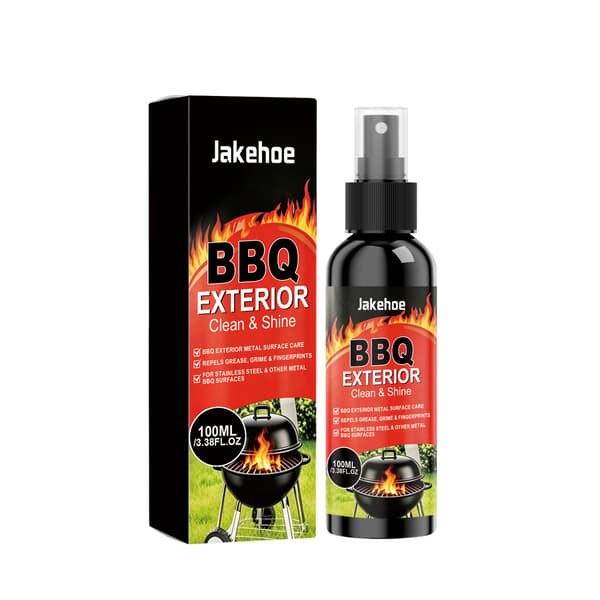 100 ml/boks BBQ Grillrens og Glansmiddel - Utendørs Piknik BBQ Grillrens og Oljefjerner og Restaureringsmiddel
