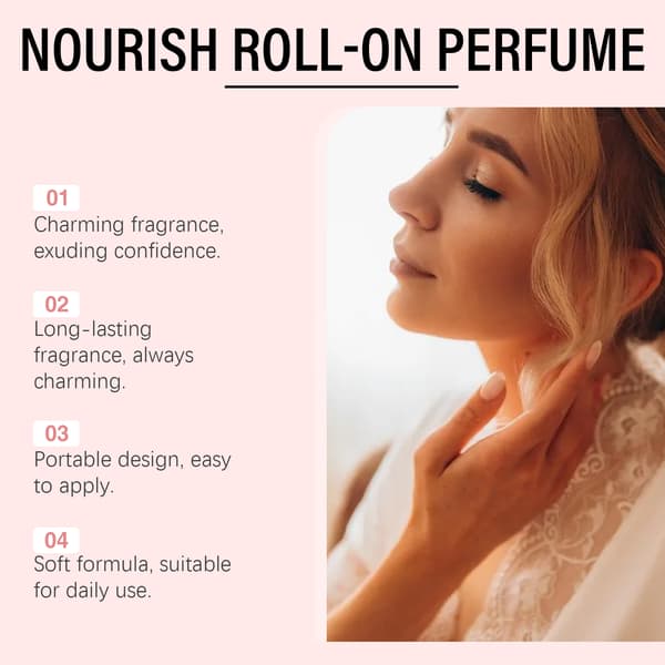 NY 10ml/förpackning Dam Roll-on Parfym: Fräsch doft, långvarig, förstärker charm och elegans, perfekt för dagligt bruk.