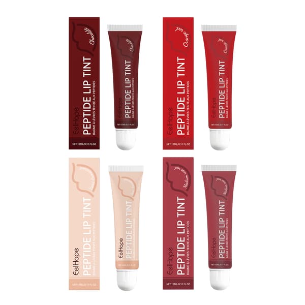 NY 15ml/boks Peptidpleie Leppestift - , Langvarig og Ikke-fallende.