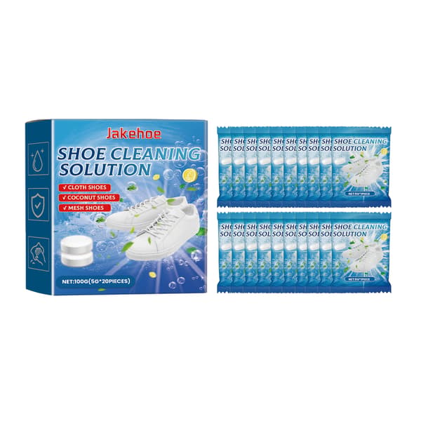5g x 20 stk/boks Hvite skorensetabletter (eske)