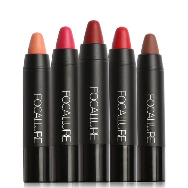 Focallure 2 stk. holdbar, ikke-klæbrig, vandfast mat lipgloss læbestift makeup 9