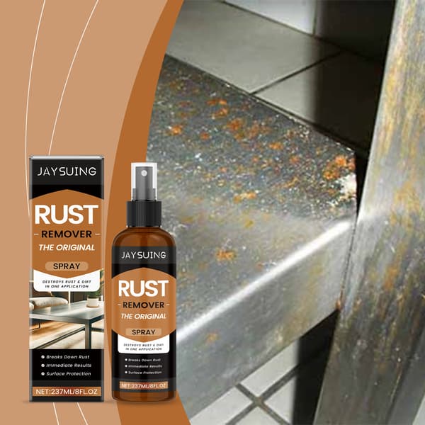 237 ml/boks Rustfjerner Spray til Metaloverflader opløser rust uden at beskadige underlaget; velegnet til flere materialer og nem at skylle af.