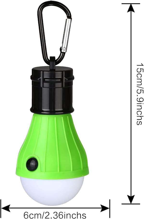 campinglys, LED campinglanterne, batteridrevet campinglys