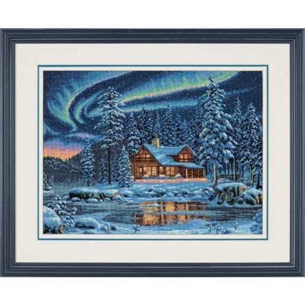 Räknat korsstygn, Aurora Cabin
