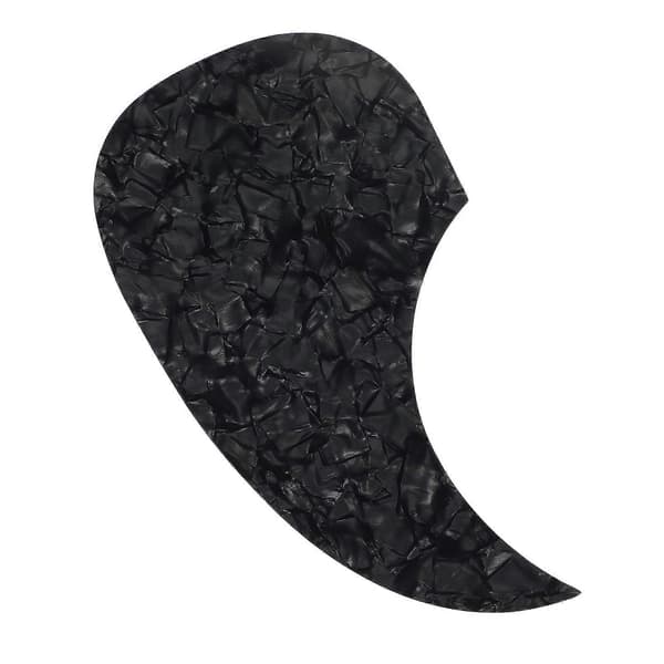 1 stk. Plekterbrett for akustisk gitar, dråpeformet, anti-ripe plate