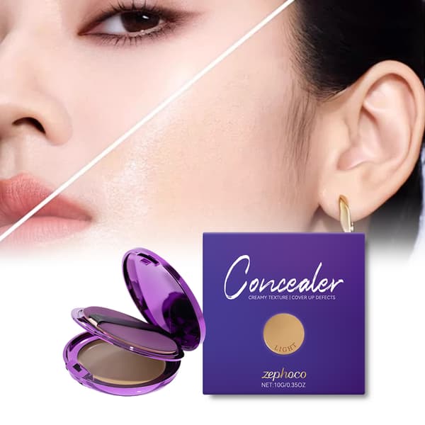 NY 10g/box Ivory Concealer - Svettresistent, Långvarig, Naturlig, Vidhäftande, Täcker Imperfektioner, Bärbar, Matt Design