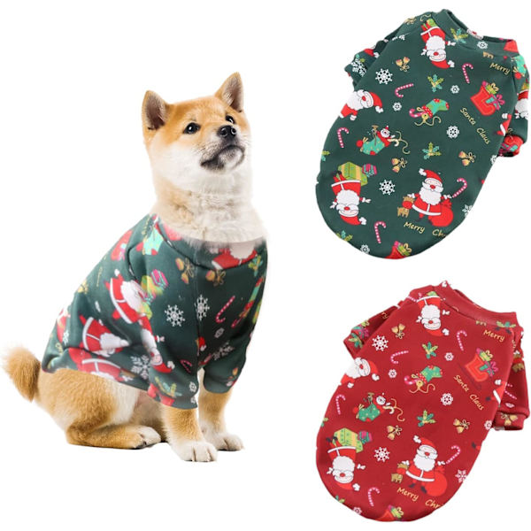 2-pack Hundjultröjor