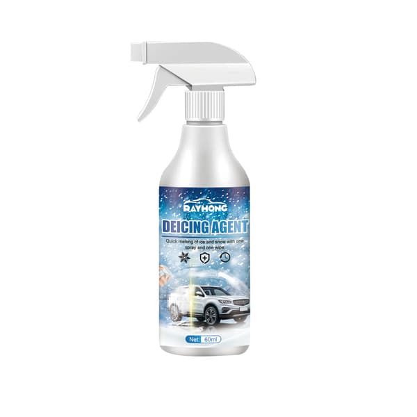 60 ml/flaske avisingsmiddel for vinterbilglass - raskt avisingsmiddel og avisingsmiddel, frontrute anti-snømiddel