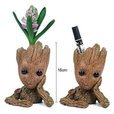 Baby Groot Blomkruka - Figur för Växter och Pennor - Perfekt som Present