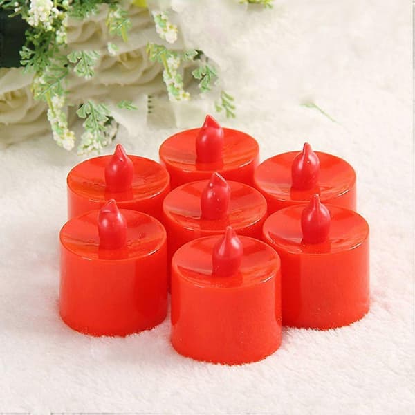 20 stk. LED Lys Flameless Lys Dekorativ Buddhisme Lys