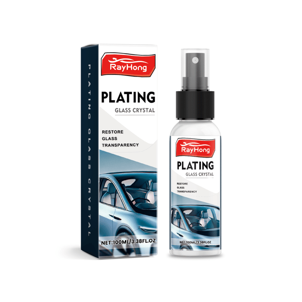 100 ml/boks Glassflekkfjerner for Bilvinduer, Regn- og Kloakkavvisende, Frontrutebeleggmiddel