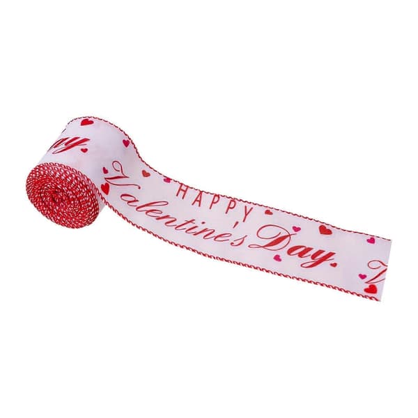 5 Yards Valentinsdag Bånd Morsdag Valentinsdag Festdekorasjon