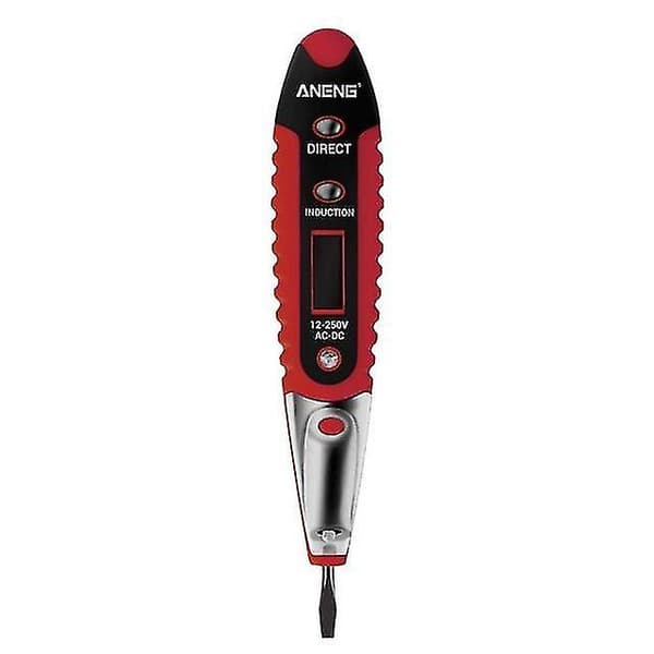 Digital Testpenna Ac Dc Testare Elektrisk Lcd-display Spänningsdetektor Testpenna Intelligent Induktionskretsdetektering