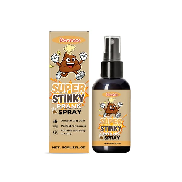 60 ml/æske Prutduftspray - Realistisk prutlugt, Prankrekvisit, Festlegetøj