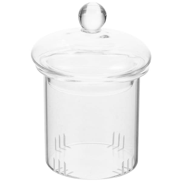 1 Set Transparent Te-filter Te-rester Sil Löst Te Glasbryggare