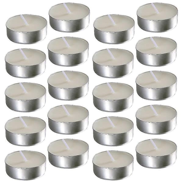 50 stk telys hvite telys små telys små telys til bryllup