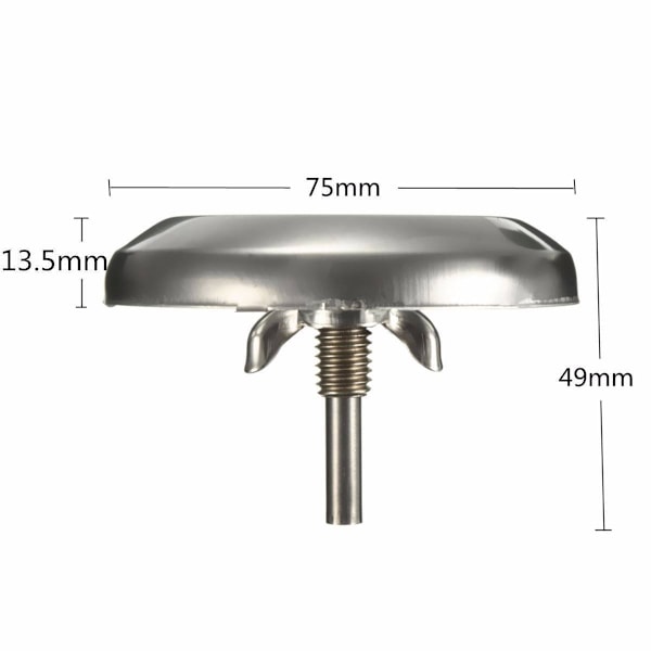 Rostfritt Stål Ugns Termometer BBQ Termometer
