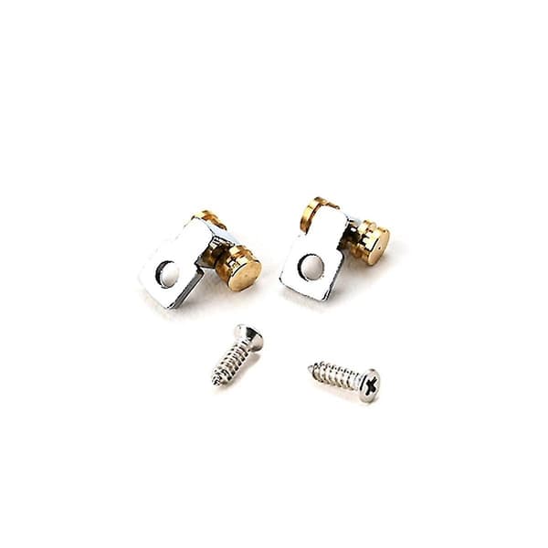 (NY) 2 stk. Guitar Roller Style Strengholdere Træguider til Elektriske Guitar Dele