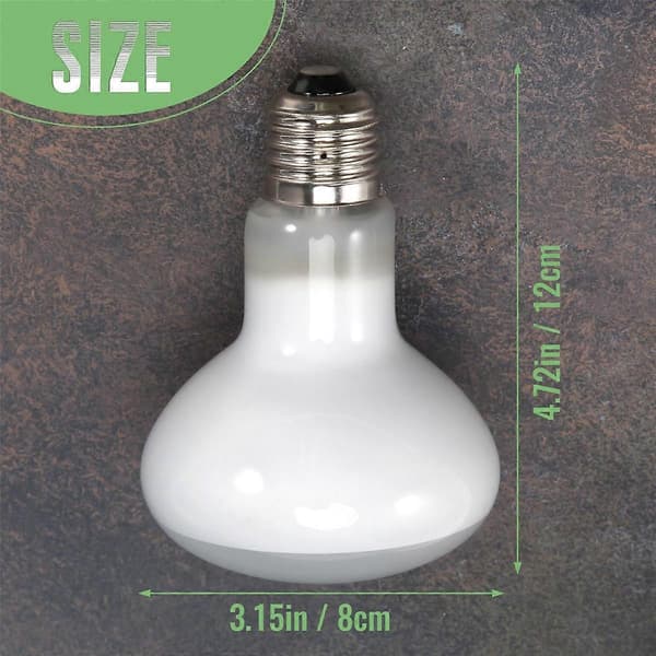 2 kpl matelijoiden UVB UVA lämpölamppu (100 W) UVA lämpölamppu