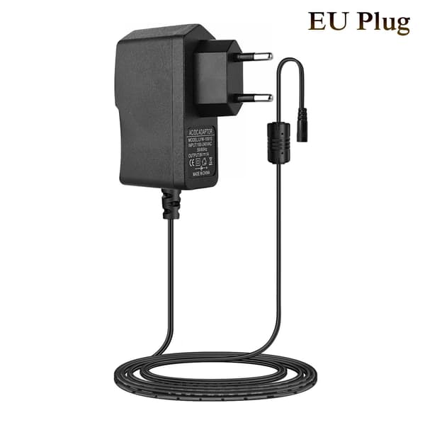 Kompatibel med 9V 850mA strömadapter gitarr effektpedal kontakt laddningskabel