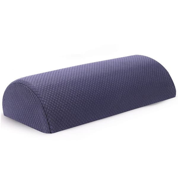 Cylindrisk benkudde, långsam återhämtning memory foam benkudde, halvcirkelformad kudde för hemmabruk D