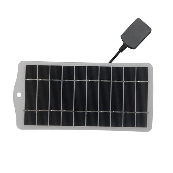 2,5W 5V solcellelader for iPhone mobiltelefon powerbank-lader 3,7V-5V