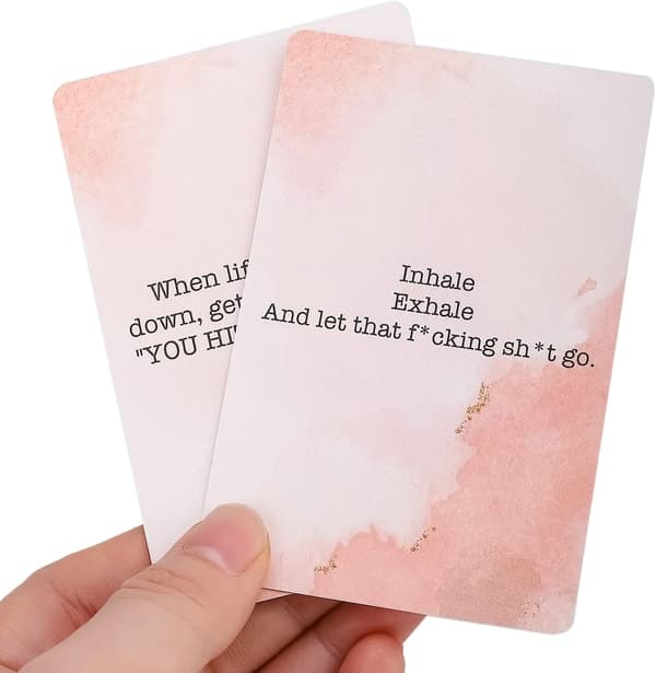 (Ny) Badass Affirmationskort - Daglige motivationskort til kvinder