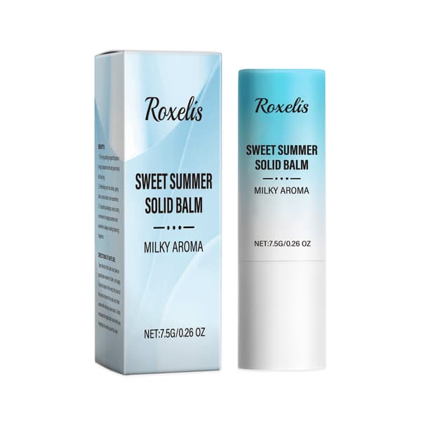 7,5 g/ask Sweet Summer Solid Parfym (krämig doft) - Fräsch och elegant, långvarig doft, bärbar solid parfym för alla dina behov.