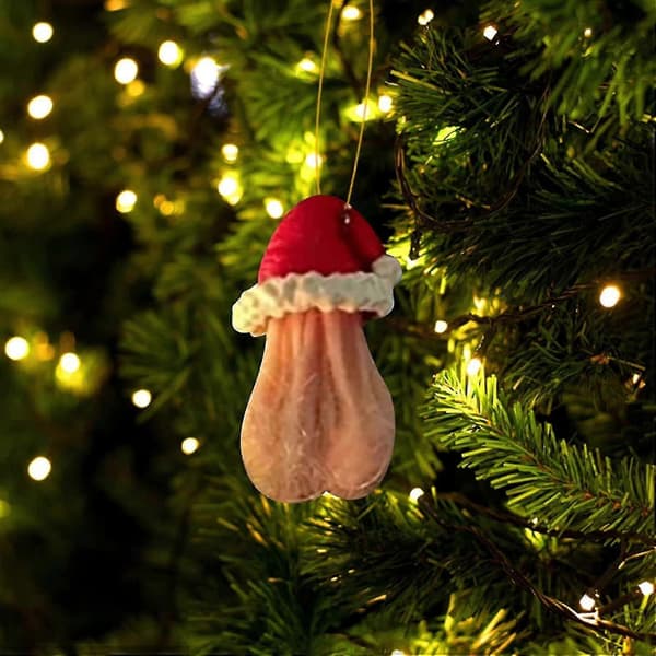 Sjov 3D Julekugle Ornament til Juletræet, Hængende Ornament til Julepynt B