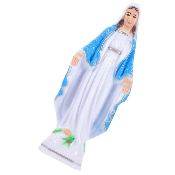 Jomfru Maria Statue Katolsk Jomfru Maria Figur Jomfru Maria Statue Figur Katolsk Gave