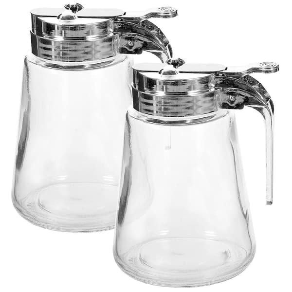 2 stk sukkerdispenser, fløtedispenser, sirupdispenser, krydderdispenser