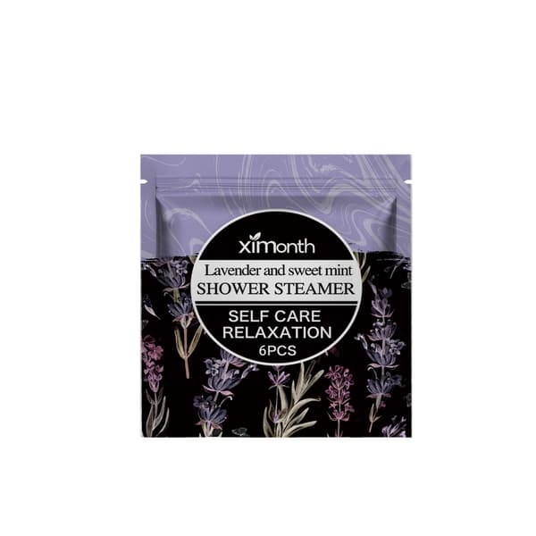 6 stk/pose Aromaterapi Bruseark - Forfriskende Brusebad, Dyb Rensning, Langvarig Duft, Hjemme Aromaterapi Bade Bruseark