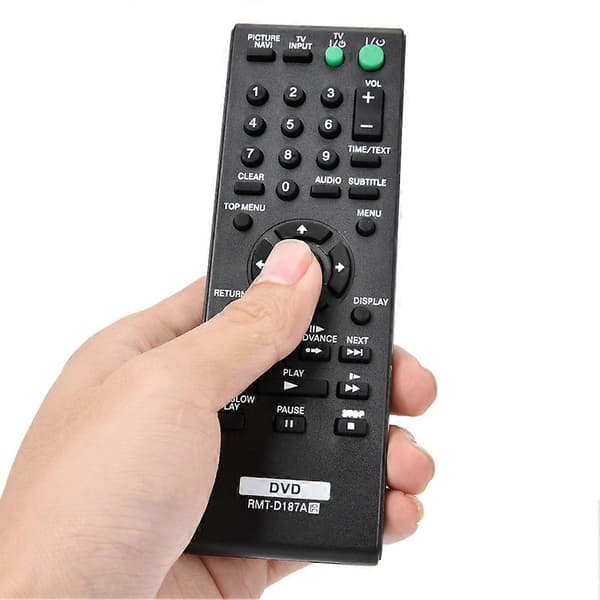 Sony RMT-D187A DVD Ersättningsfjärrkontroll