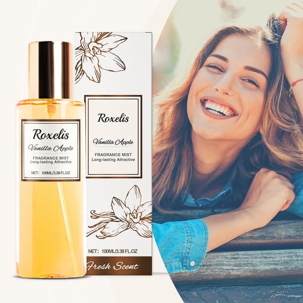 100 ml/æske Vanilje Æble Romantisk Kropsduft Niche Frisk Duft Kropsspray med Langvarig, Elegant Parfume