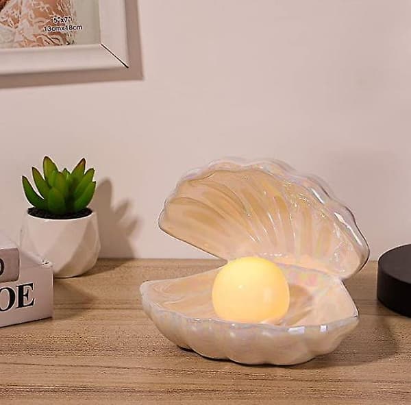 Skalperle LED Accent Lampe Bærbar Natlampe