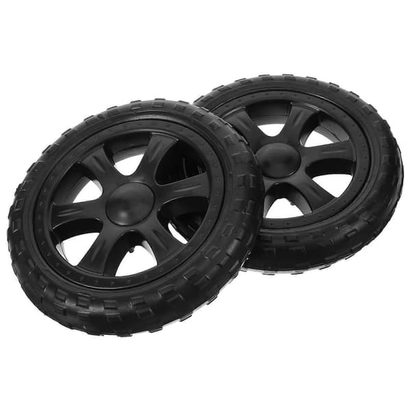2 stk. handlekurvhjul sammenleggbare handlekurvhjul Supermarked handlekurvdeler