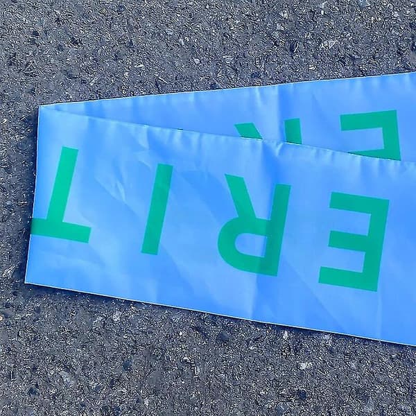Banner spanduk tilpasset 15x150cm skjerf Eritrea 1952-1962 polyestermateriale