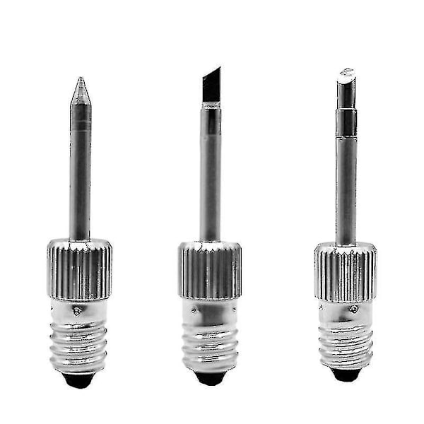 3 stk USB Loddekolbehoved til E10 Interface  Loddekolbe Loddekolbehoved Gevind