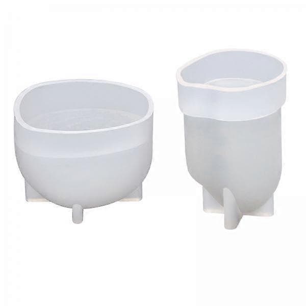 5x2 stk. silikonform non-stick hjerne til festkake fondant godteri