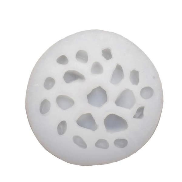 1 st Sten Silikonform DIY Stenform Oregelbunden Handstenstillverkningsform Dekor