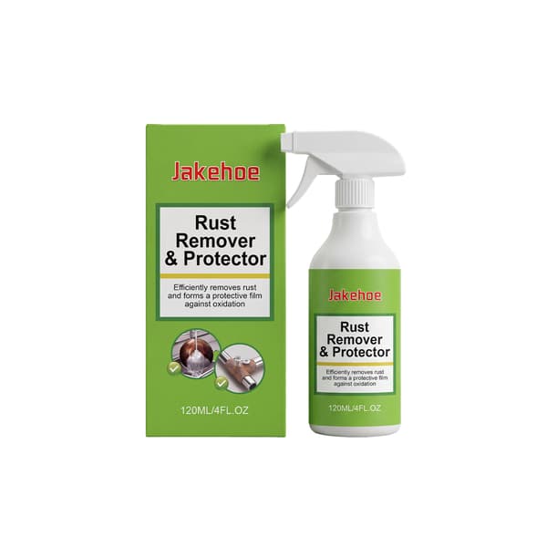NY 120ml/boks 2-i-1 Rustfjerner Spray renser rustflekker på kjøkkenutstyr, rustfrie stålrør, og vil ikke skade malingen.