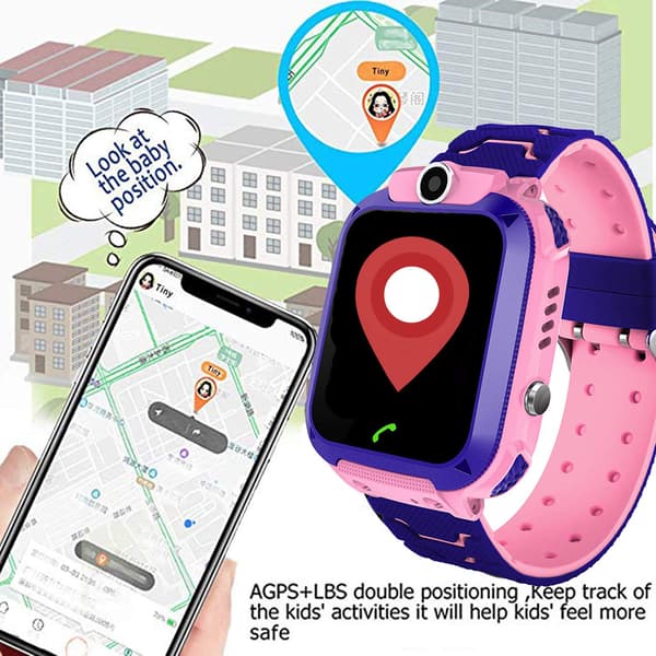 Børne Smartwatch Telefon - Vandafvisende Touchscreen Smartwatch til Børn