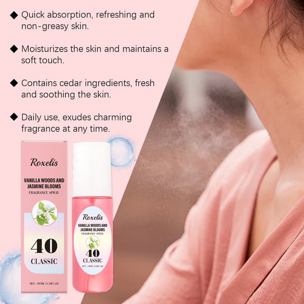 100 ml/boks Eau de Parfum - Frisk og elegant lett jasminblomst kroppsduft. En langvarig, forfriskende duft.