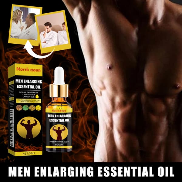NY 30ml/låda Herr Massageolja - Massageolja för mäns kropp och hud