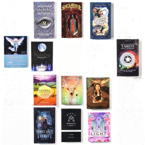 Tarotkort Engelske tarotkort Oracle-kort Brettspillkort L
